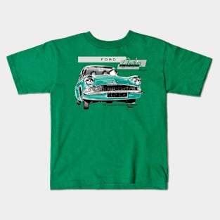 FORD ANGLIA - advert Kids T-Shirt